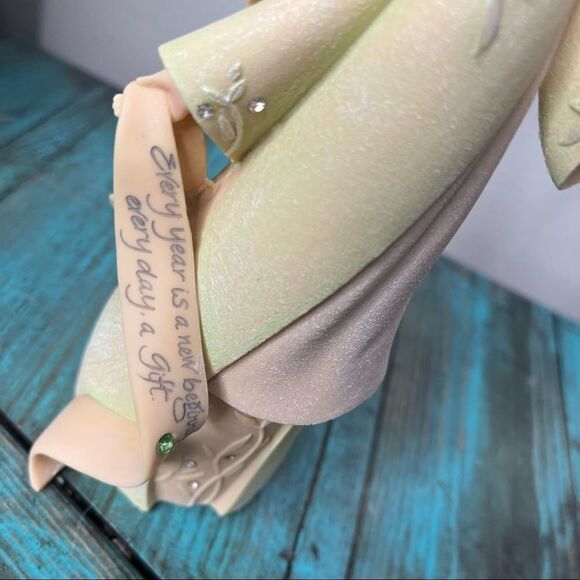 ENESCO Foundations Monthly Angel Figurine- August Birthday - Picture 4 of 9